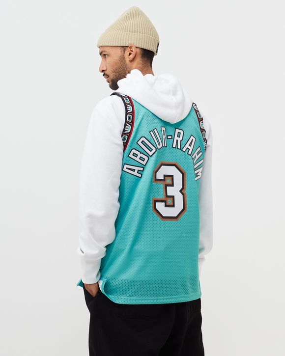 Mitchell & Ness Men's 1996 Memphis Grizzlies Shareef Abdur-Rahim #3 White Hardwood Classics Swingman Jersey, Large