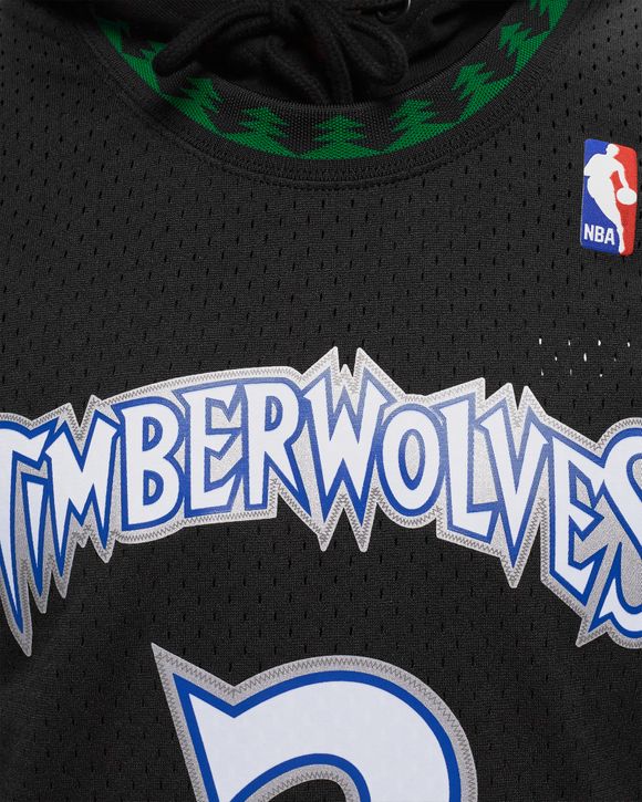 Mitchell & Ness Men's 1997 Minnesota Timberwolves Stephon Marbury #3 Black  Hardwood Classics Swingman Jersey