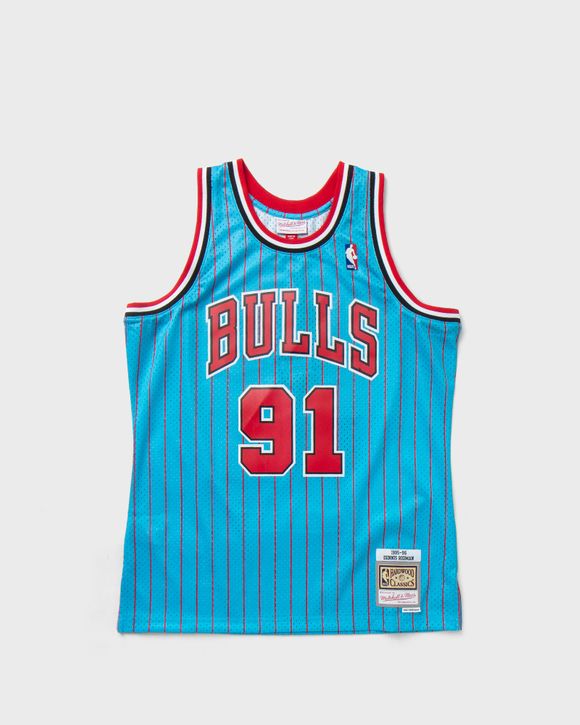Mitchell & Ness Men's Dennis Rodman White San Antonio Spurs 1993