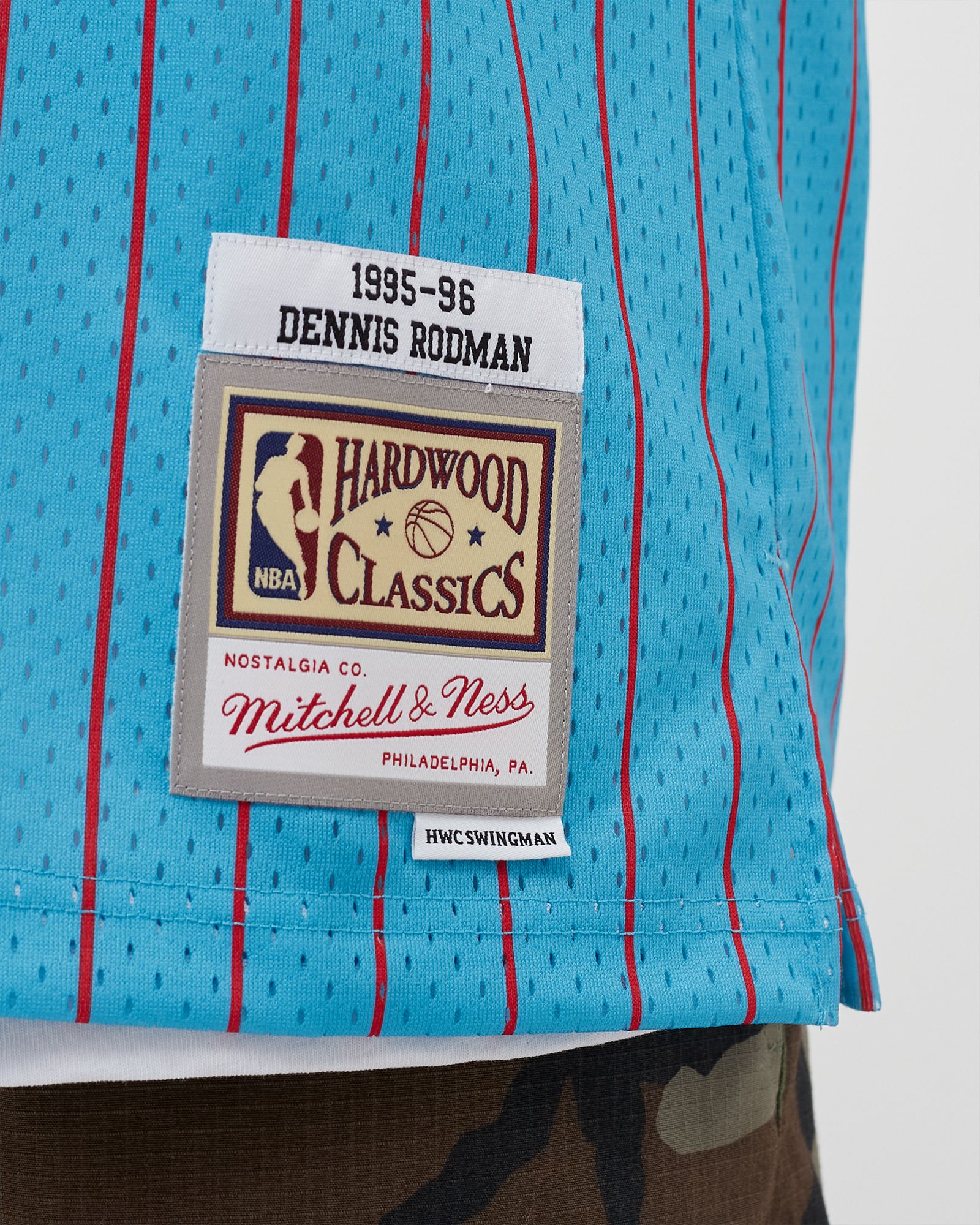 NBA Reload Swingman Jersey Chicago Bulls 1995-96 Dennis Rodman #91