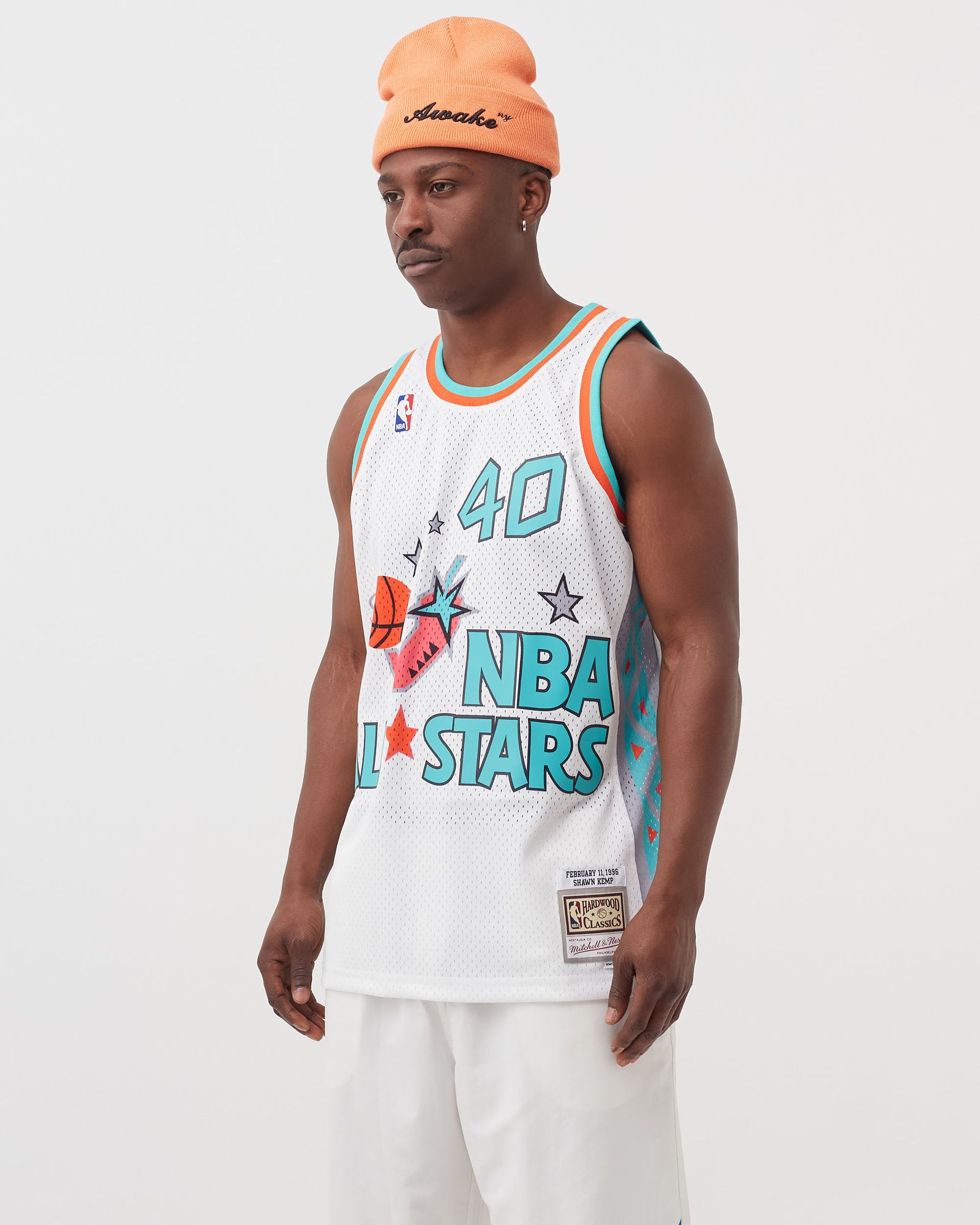 NBA Swingman Jersey All-Star West 1996 Shawn Kemp #40