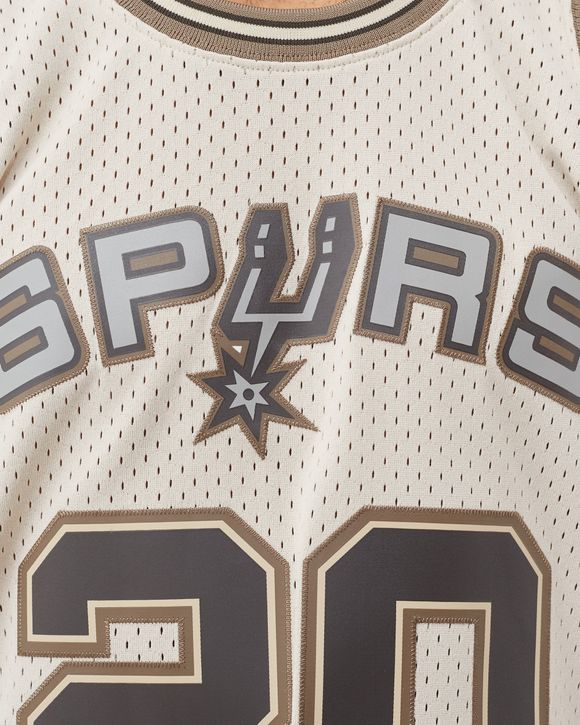 Mitchell & Ness ASTRO SWINGMAN JERSEY - SAN ANTONIO SPURS Grey