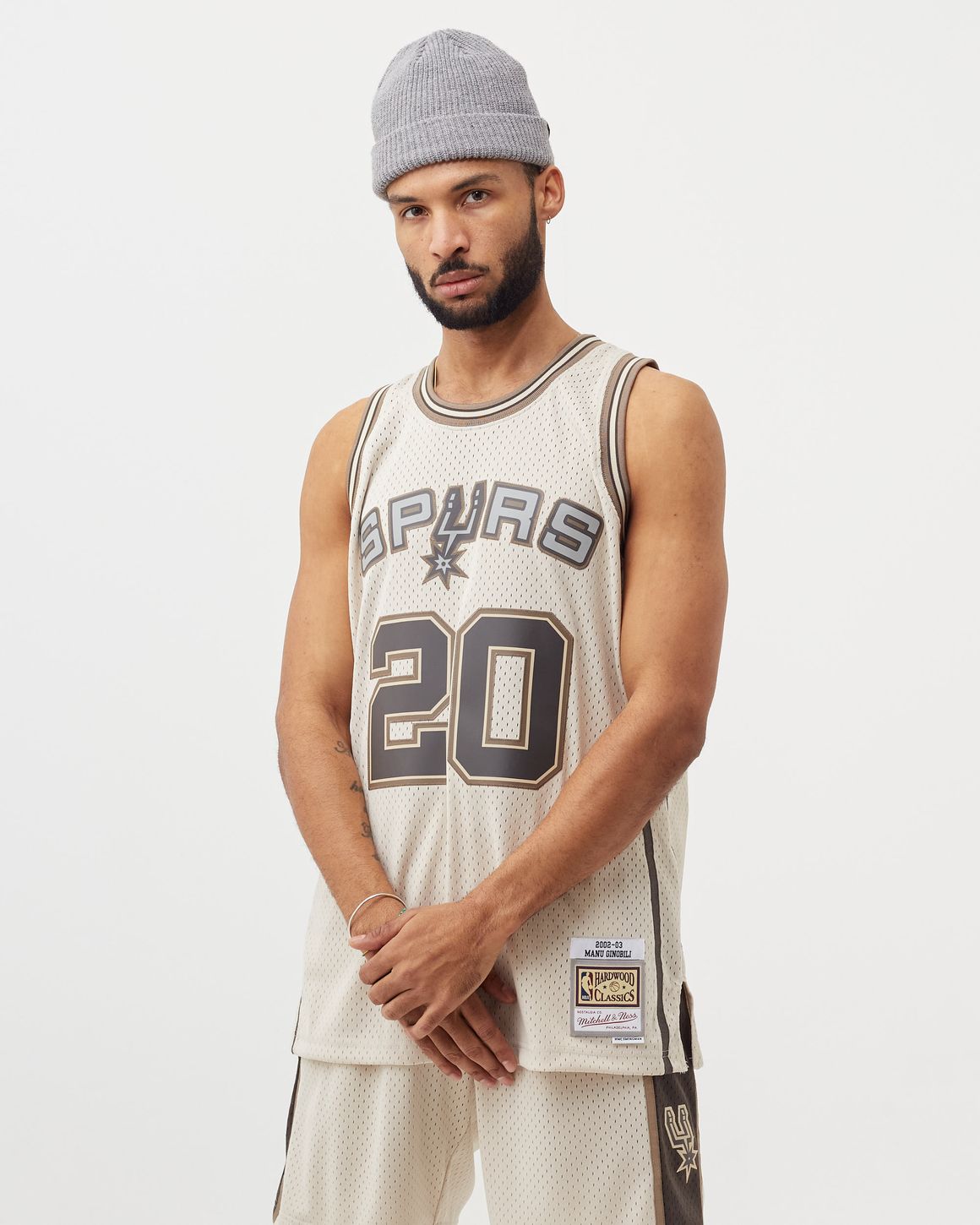 Mitchell & Ness ASTRO SWINGMAN JERSEY - SAN ANTONIO SPURS