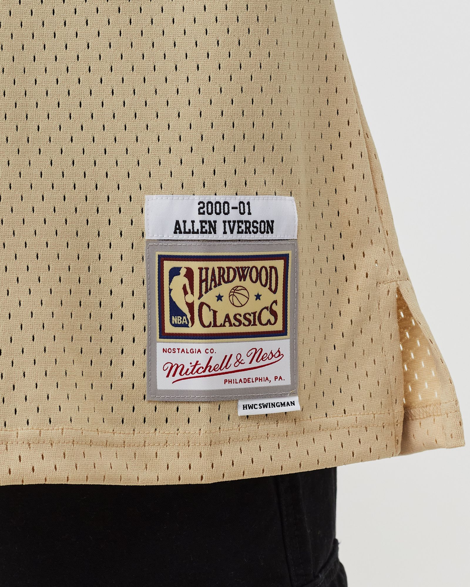 NBA SWINGMAN JERSEY PHILADELPHIA 76ers 2000-01 ALLEN IVERSON #3