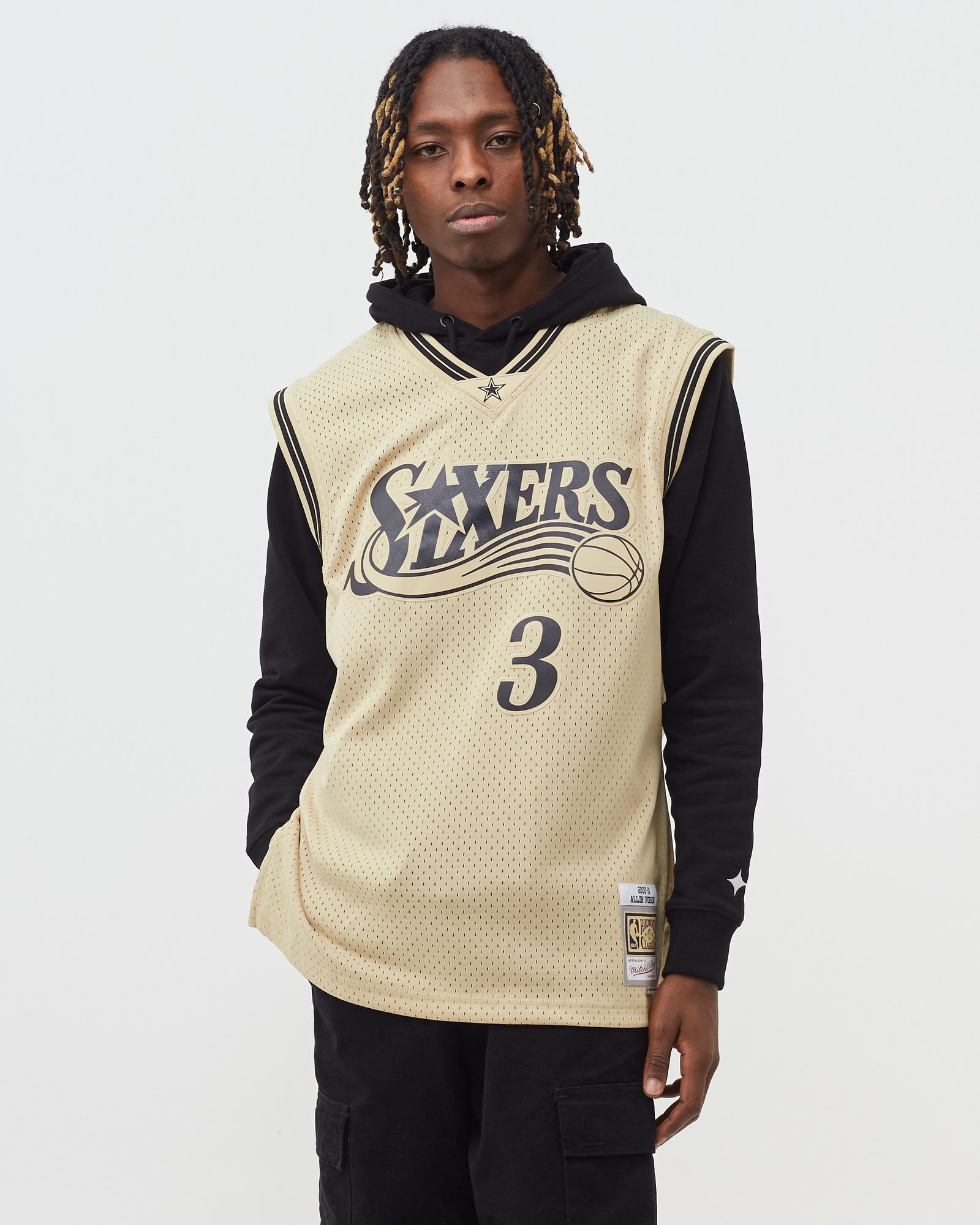 NBA SWINGMAN JERSEY PHILADELPHIA 76ers 2000-01 ALLEN IVERSON #3