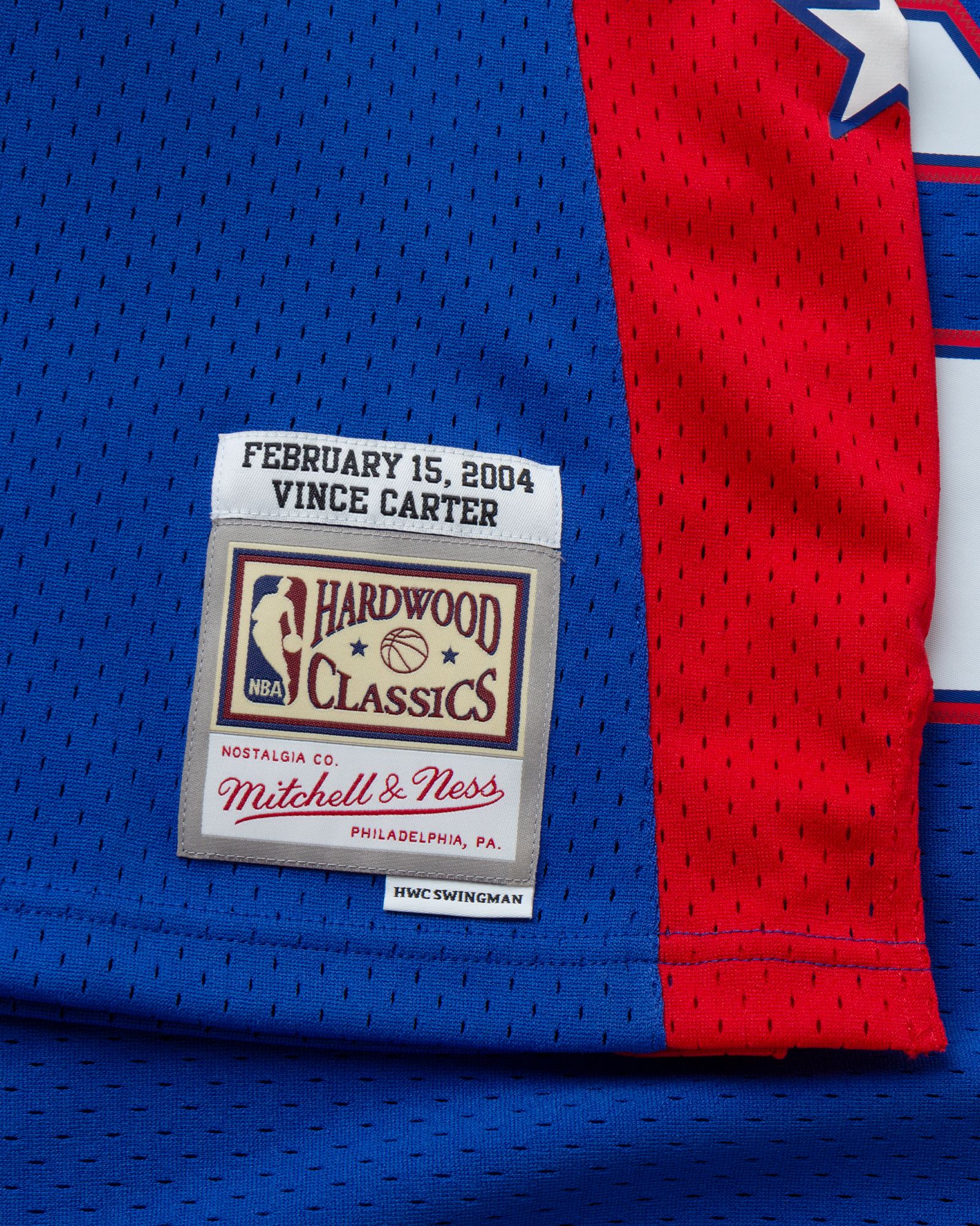 NBA Swingman Jersey All-Star East 2004-05 Vince Carter #15