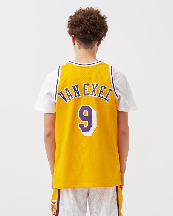New Mitchell & Ness Los Angeles Lakers Nick Van Exel Swingman Jersey  Size Medium