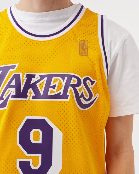 NEW Nick Van Exel Los Angeles Lakers Throwback Jersey #9