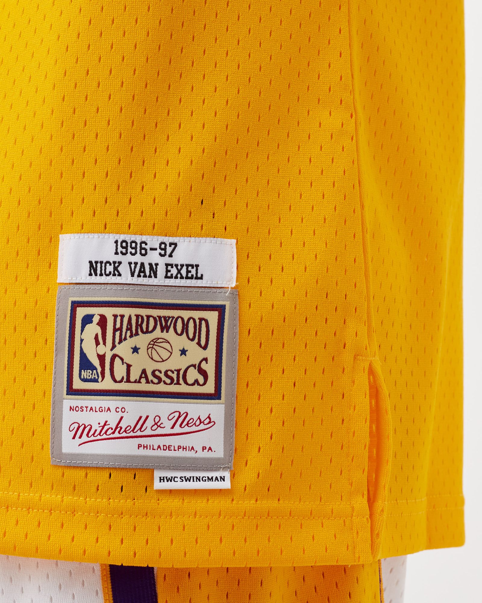 NBA Swingman Jersey Los Angeles Lakers 1996-97 Nick Van Exel #9