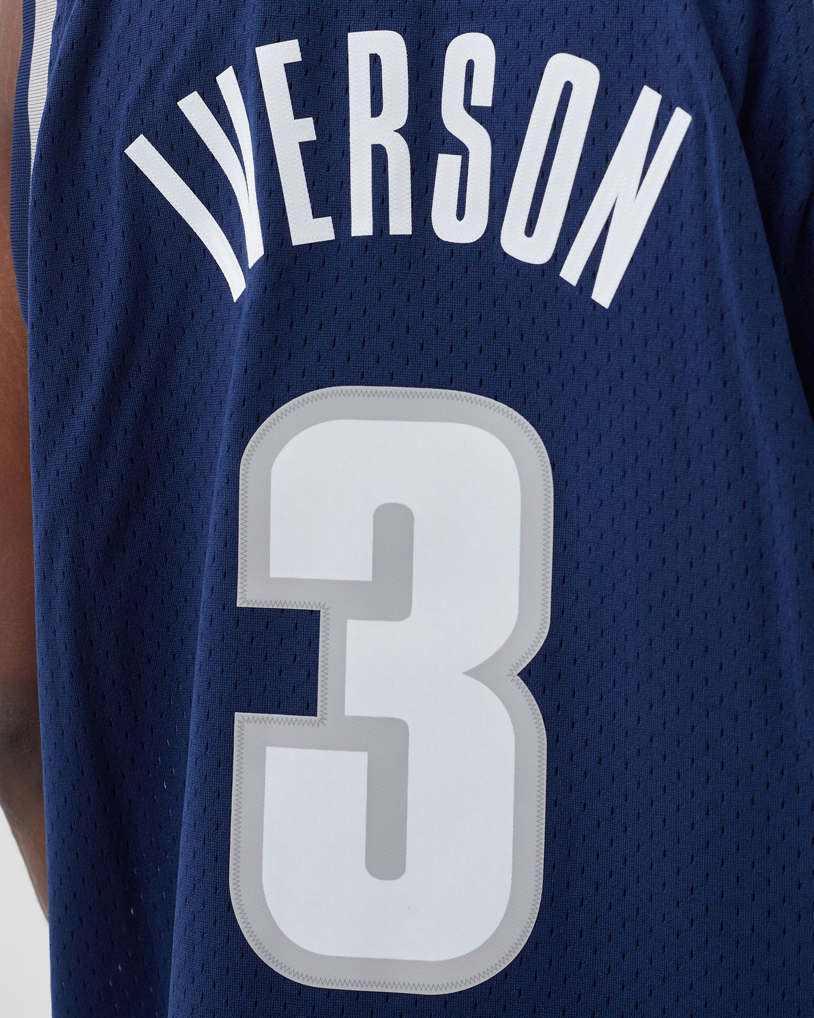 NBA Swingman Jersey Georgetown University 1995-96 Allen Iverson #3