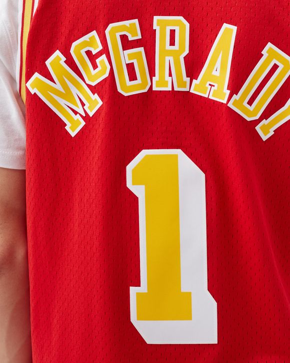 Men's Houston Rockets Tracy McGrady #1 Nike Red Swingman Jersey