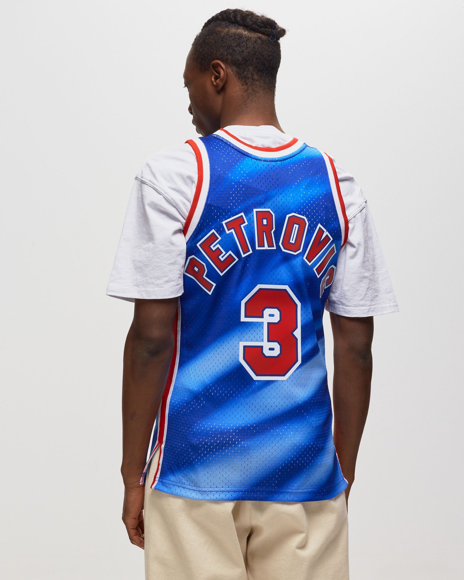 NBA Swingman Jersey New Jersey Nets 1990-91 Drazen Petrovic #3