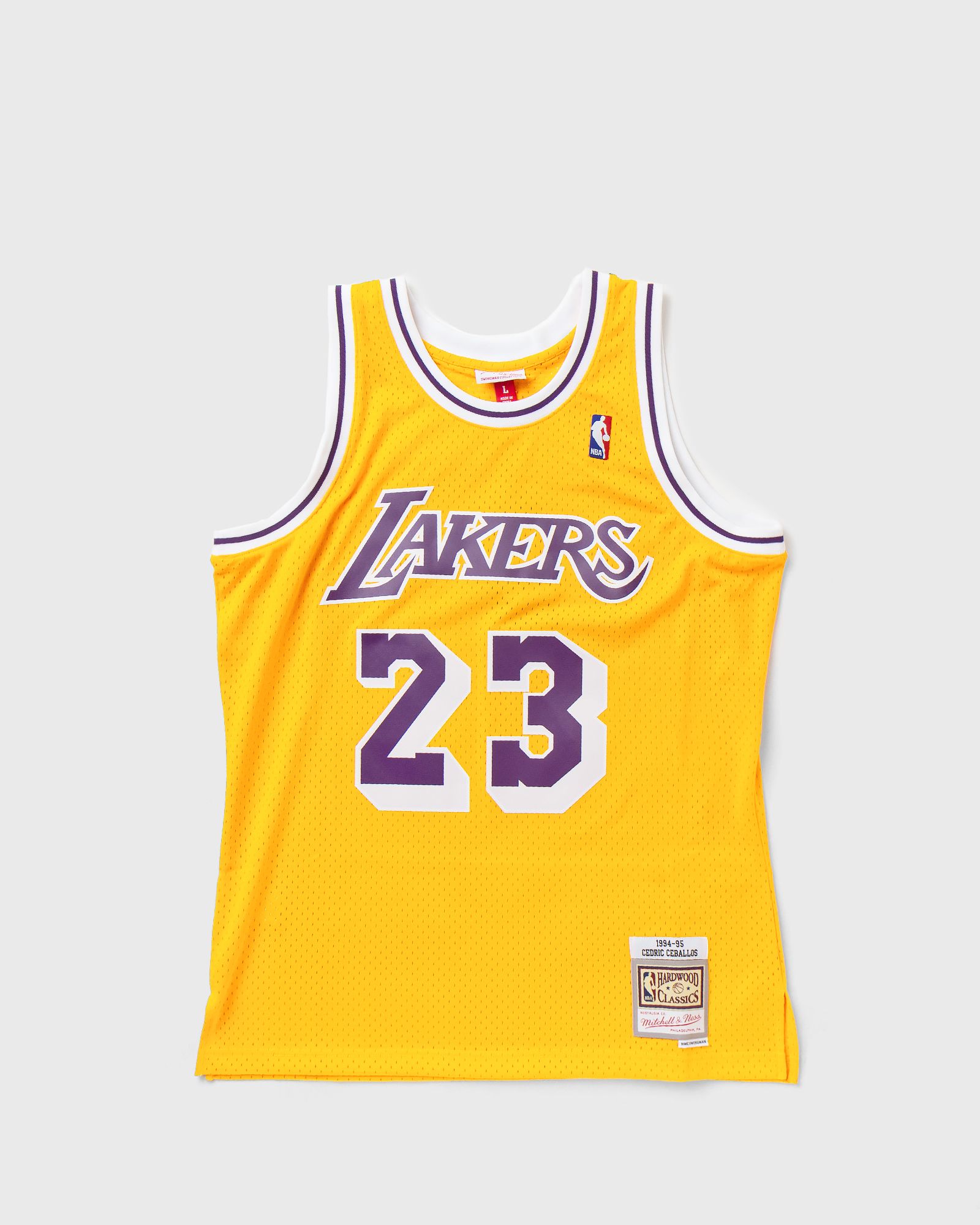 NBA Swingman Jersey Los Angeles Lakers 1994-95 Cedric Ceballos #23