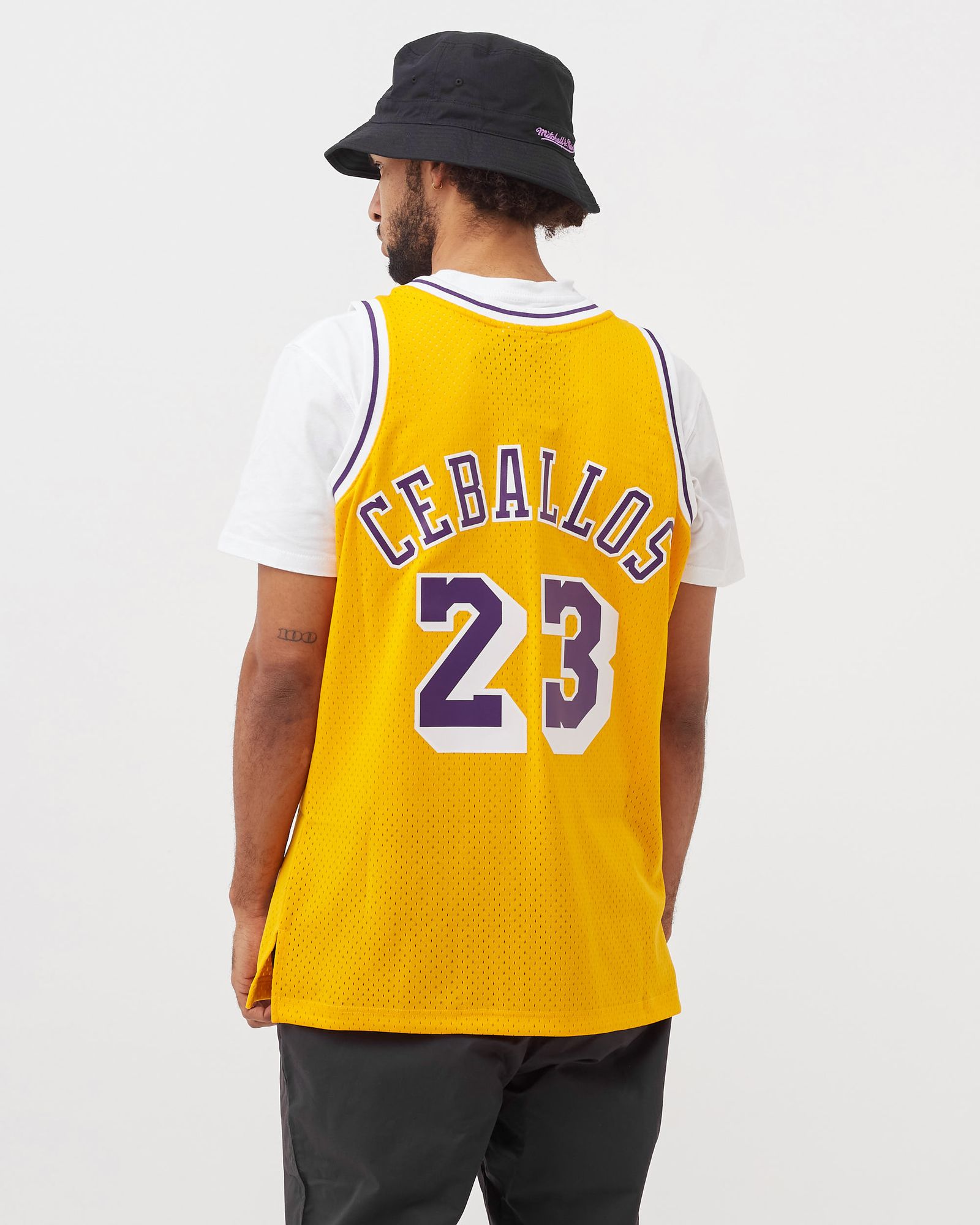 NBA Swingman Jersey Los Angeles Lakers 1994-95 Cedric Ceballos #23