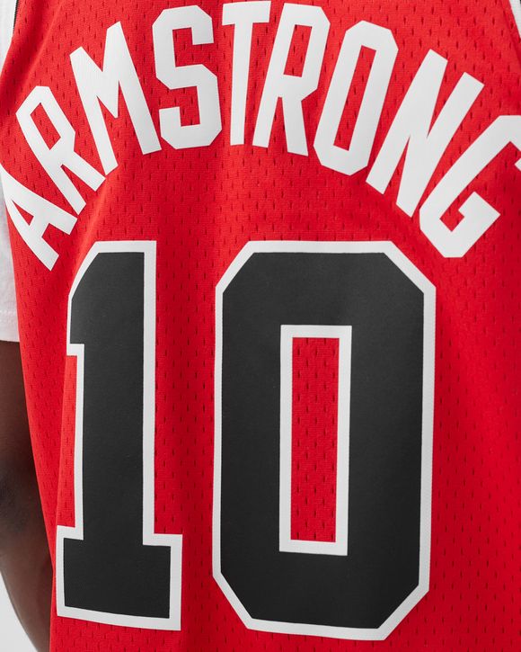 Mitchell & Ness NBA Swingman Jersey Chicago Bulls 1990-91 BJ Armstrong #10  Red - SCARLET