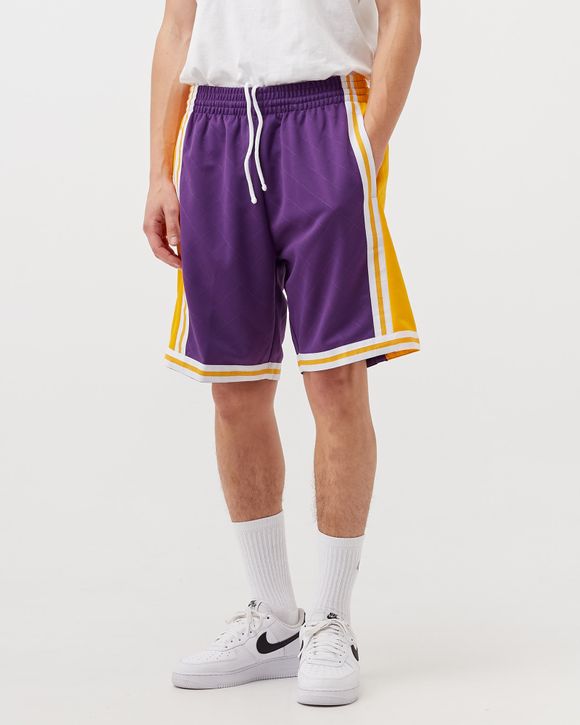 Los Angeles Lakers Purple Mitchell & Ness 1984-85 Swingman Shorts