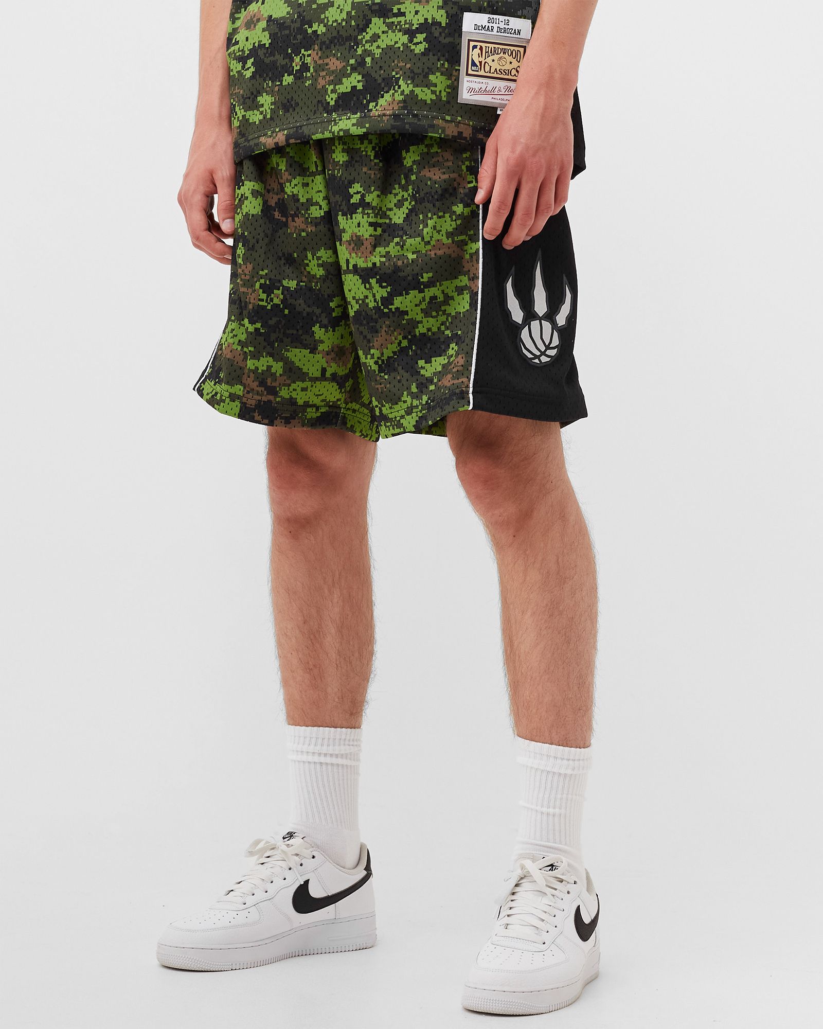 NBA Camo Swingman Shorts Toronto Raptors Alternate 2011-12