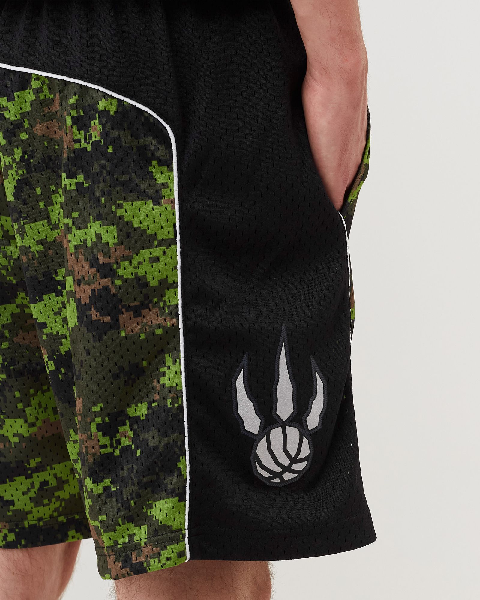 NBA Camo Swingman Shorts Toronto Raptors Alternate 2011-12