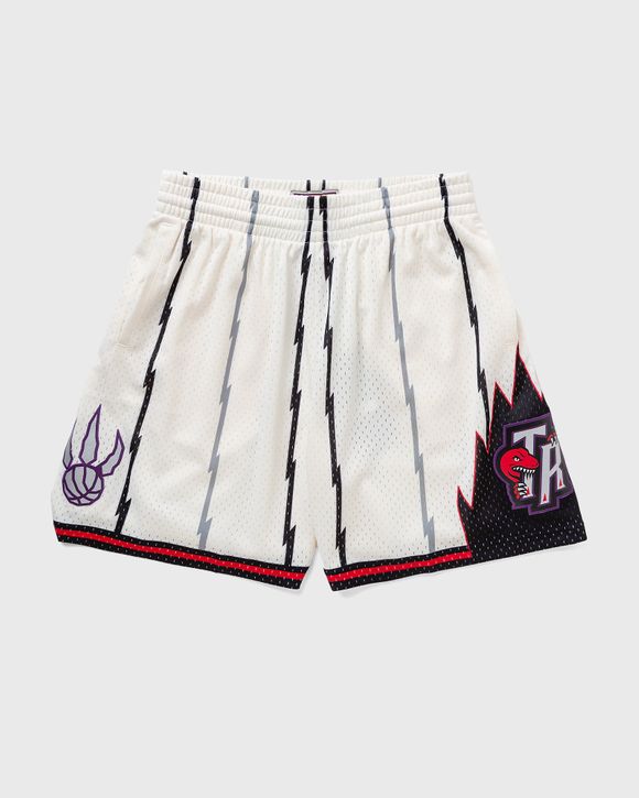 White cheap raptors shorts