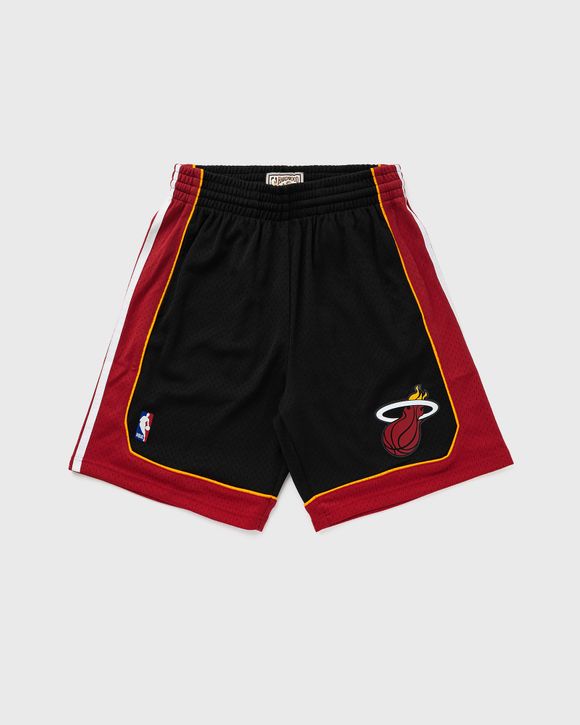 Mitchell & Ness NBA Miami Heat Swingman Shorts In Black