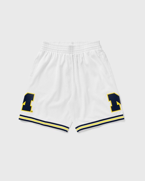 NCAA WHITE SHORTS MICHIGAN 1991-92