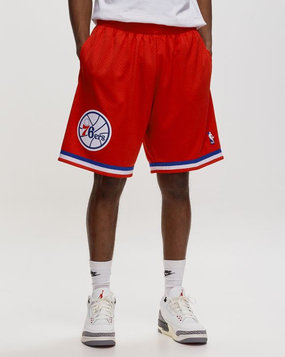 adidas, Shorts, Throwback Philadelphia 76ers Basketball Shorts New L  Adidas