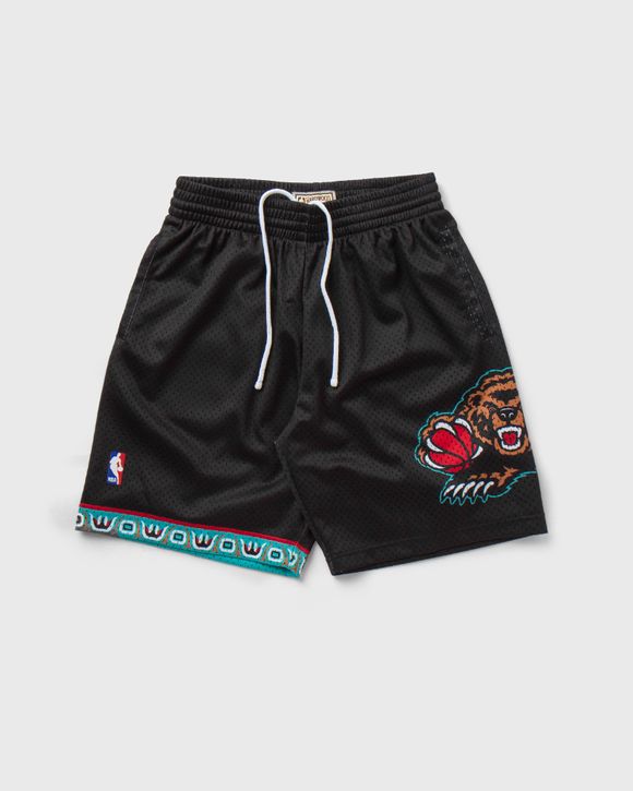 Vancouver Grizzlies Black Team Colour Swingman Short By Mitchell & Ness -  Mens