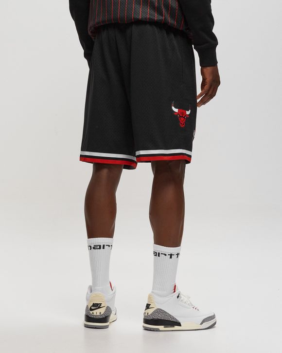 Mitchell and Ness Chicago Bulls Swingman Shorts Black