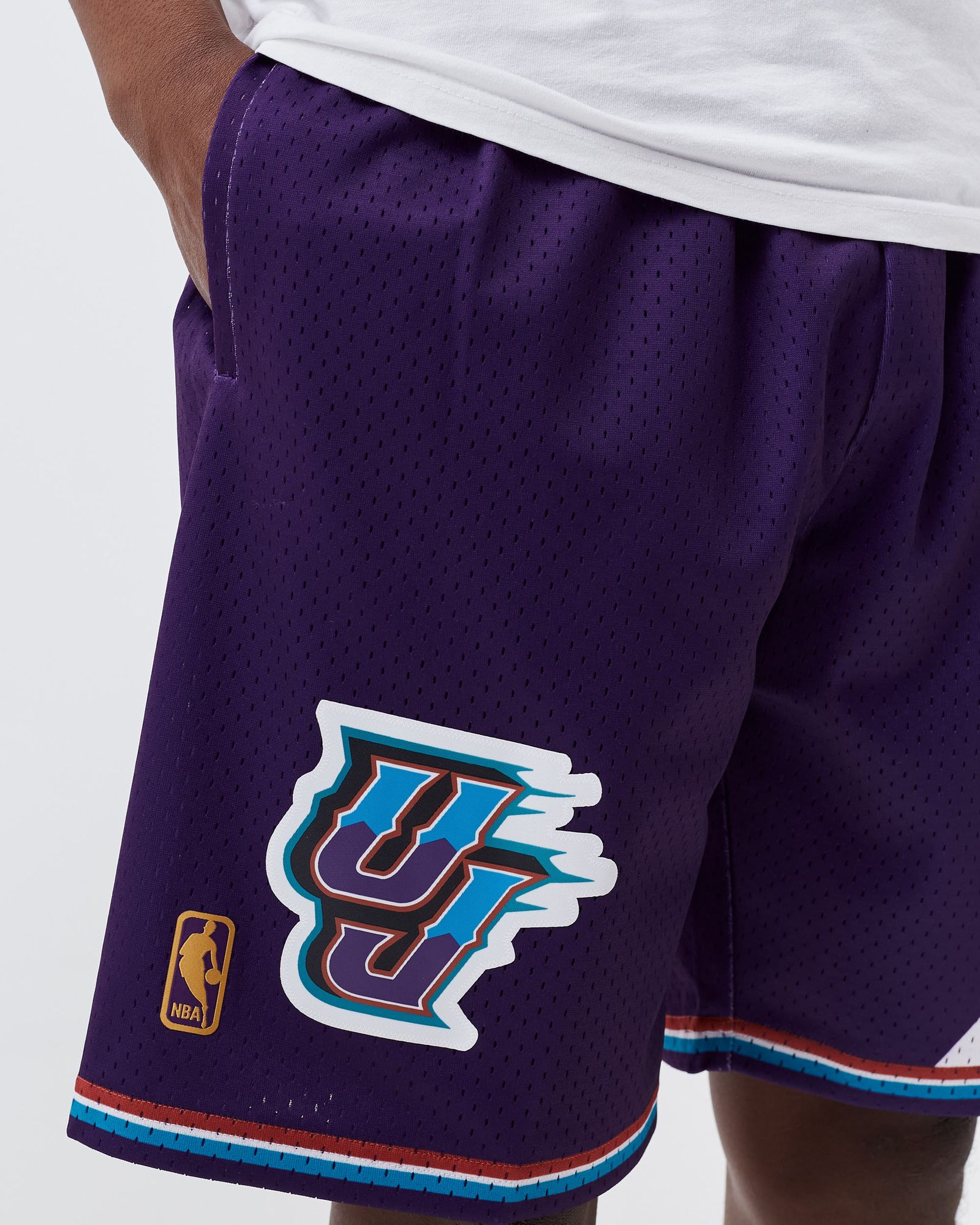 NBA SWINGMAN SHORTS UTAH JAZZ 1996-97