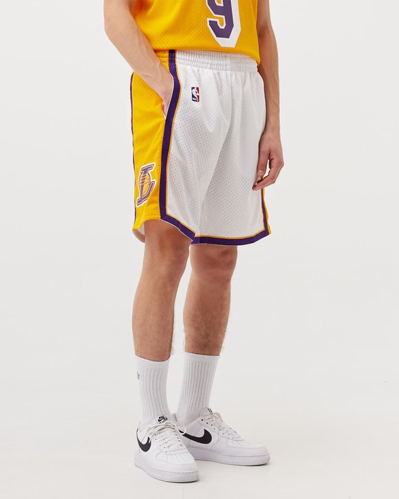 Los Angeles Lakers Mens Mitchell & Ness 2009-10 Swingman Shorts 75th S –  THE 4TH QUARTER