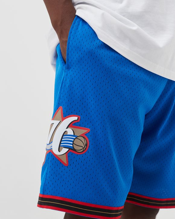 Mitchell & Ness Cream Swingman Shorts Philadelphia 76ers 2000