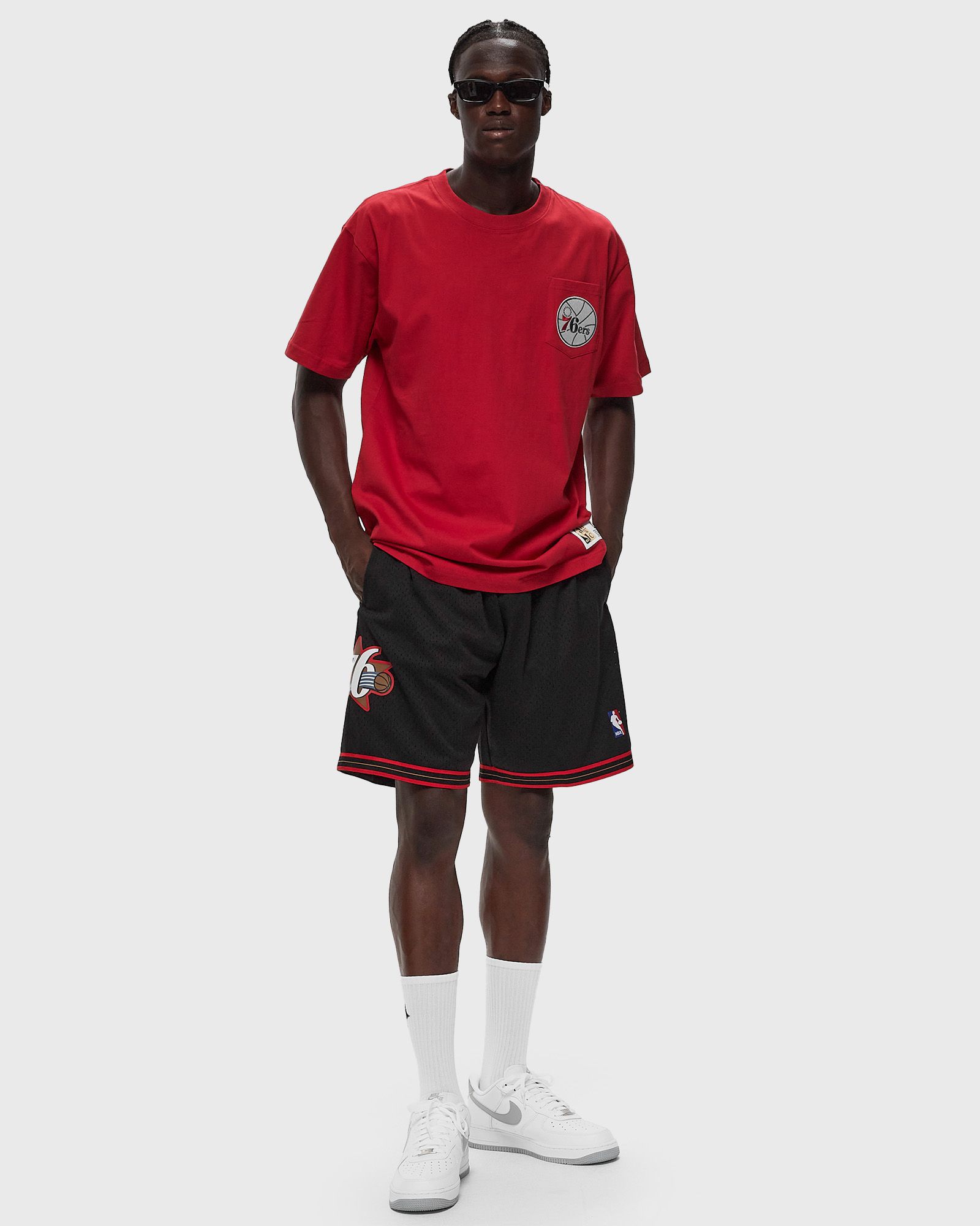 NBA Swingman Shorts Philadelphia 76ers Road 2000-01