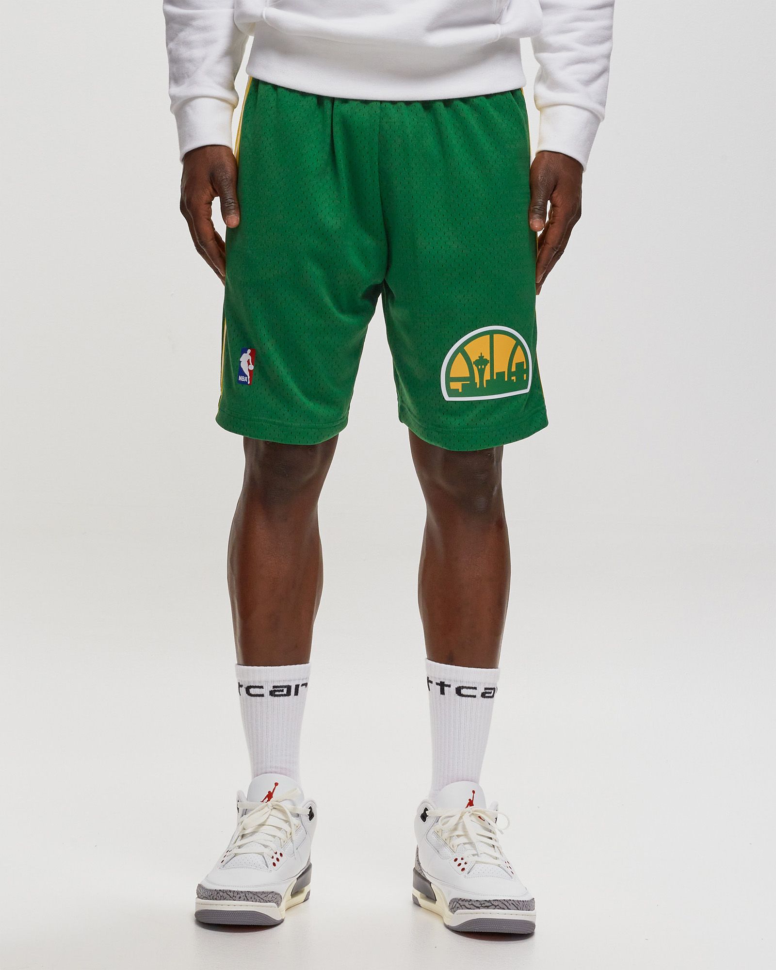 NBA Swingman Shorts Seattle Super Sonics Road 1994-95