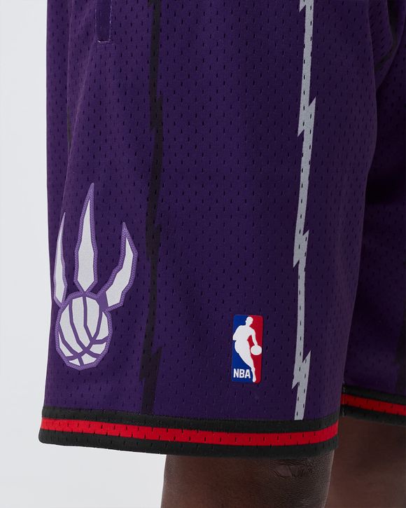 Solestop.com - Mitchell & Ness Men NBA Toronto Raptors Hyper Hoops Swingman Short Purple, S