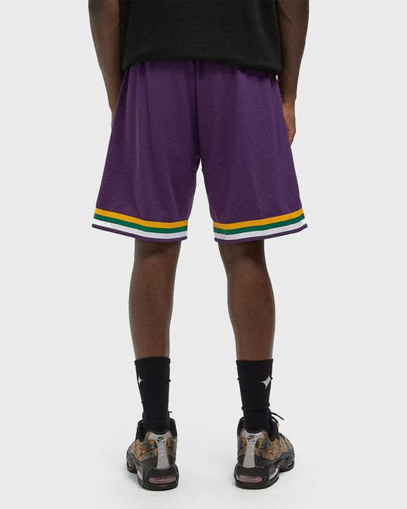 NBA SWINGMAN ROAD SHORTS UTAH JAZZ 1991-92