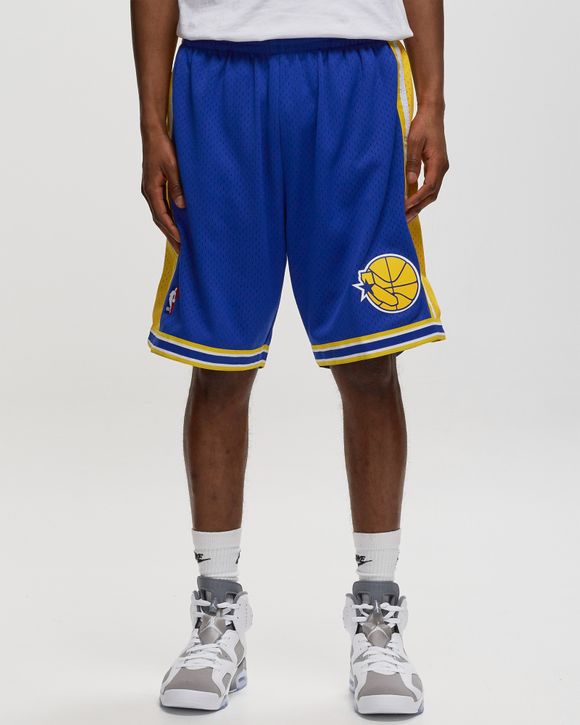 Golden state warriors shop shorts mitchell and ness