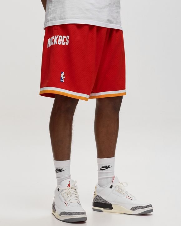 Rockets Swingman White Black Shorts 93-94 - Eight One