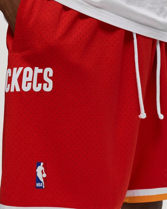 Mitchell & Ness Men's Houston Rockets Swingman Shorts - Red