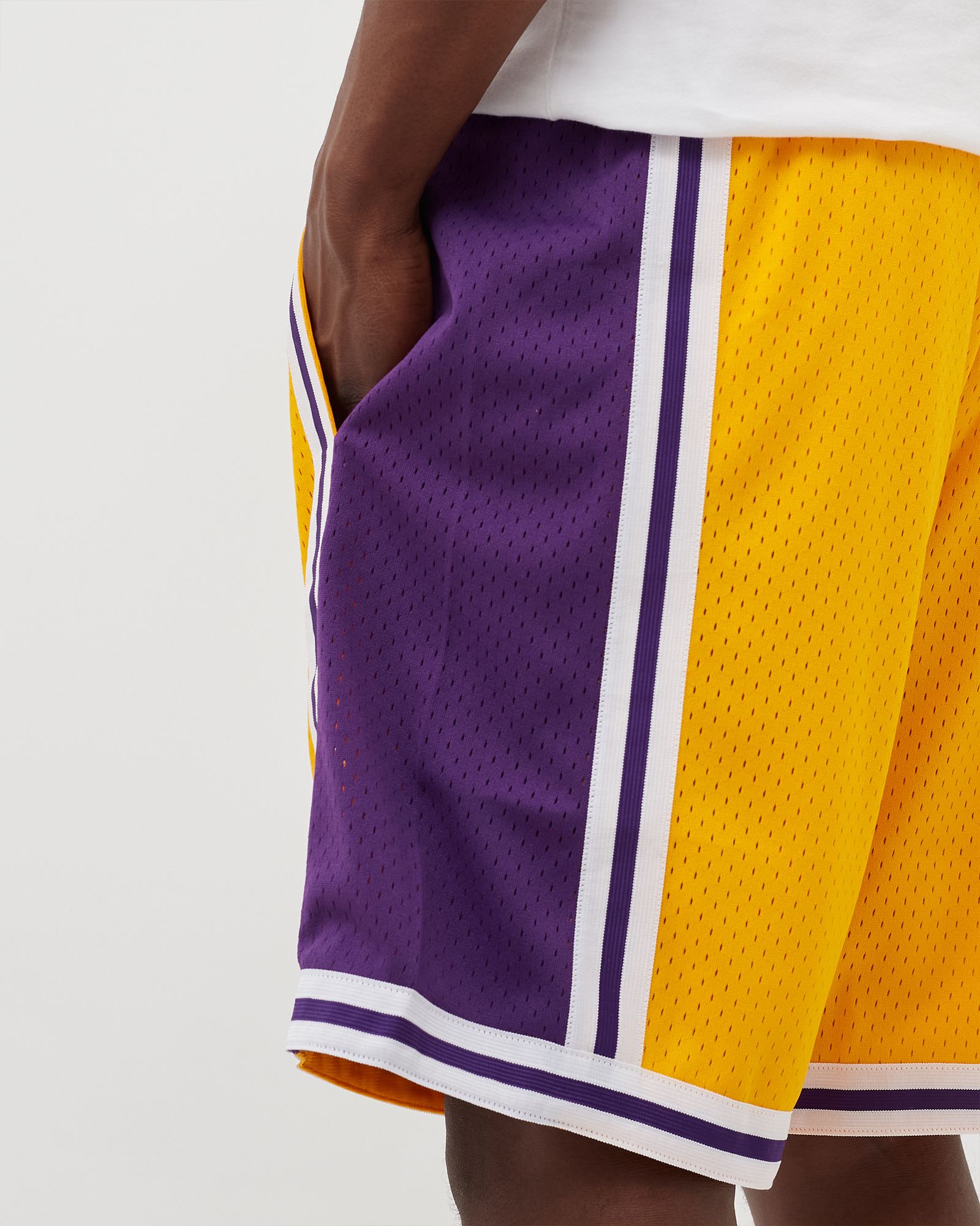 NBA Swingman Shorts Los Angeles Lakers Home 1996-97