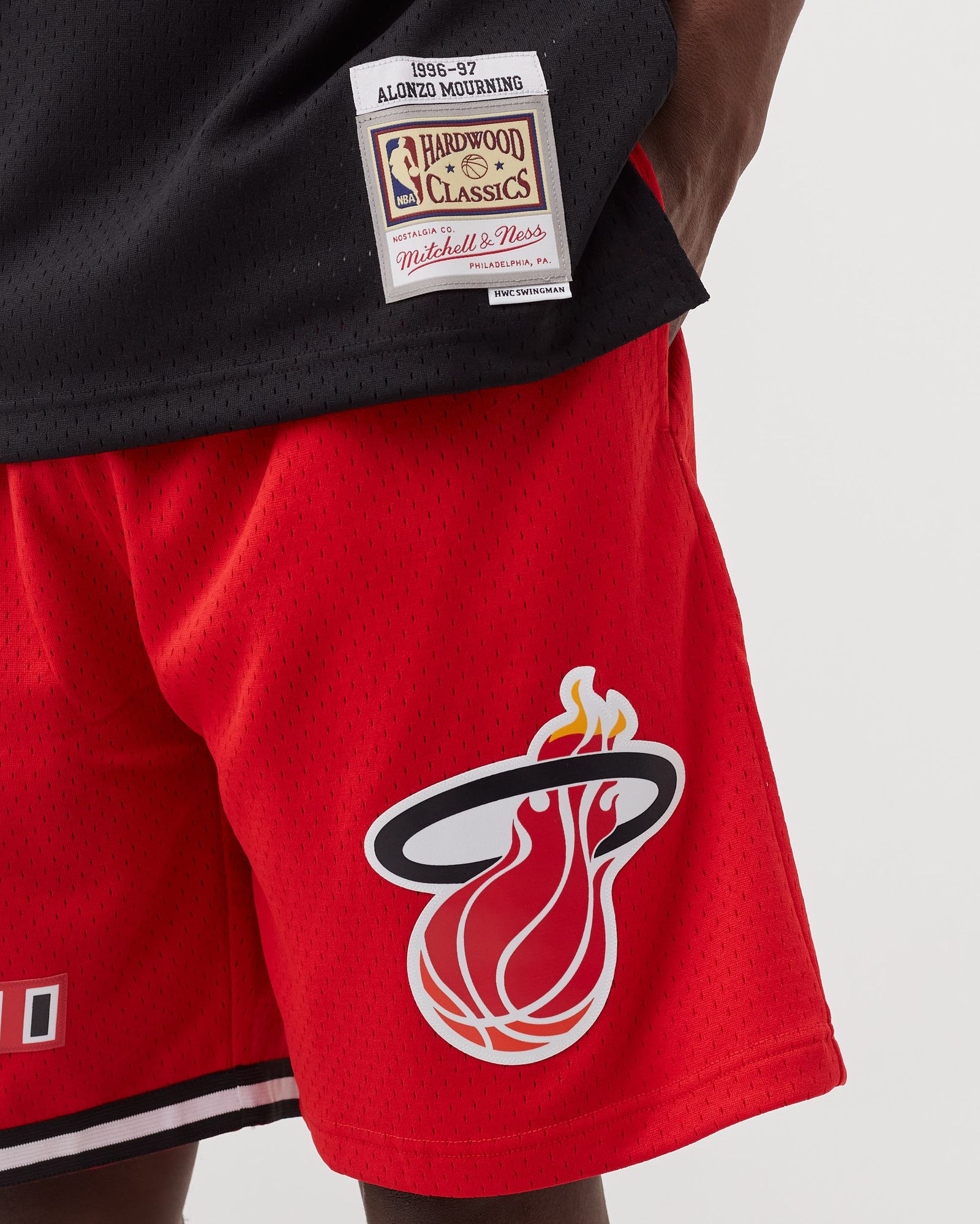 NBA Swingman Shorts Miami Heat Alternate 1996-97