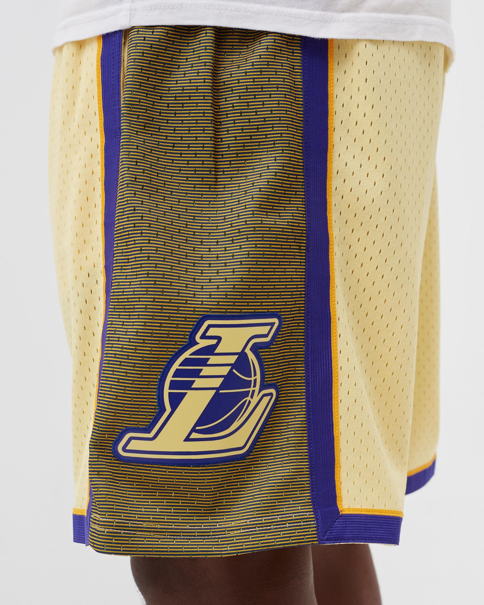 LA LAKERS SPACE KNIT SWINGMAN SHORT