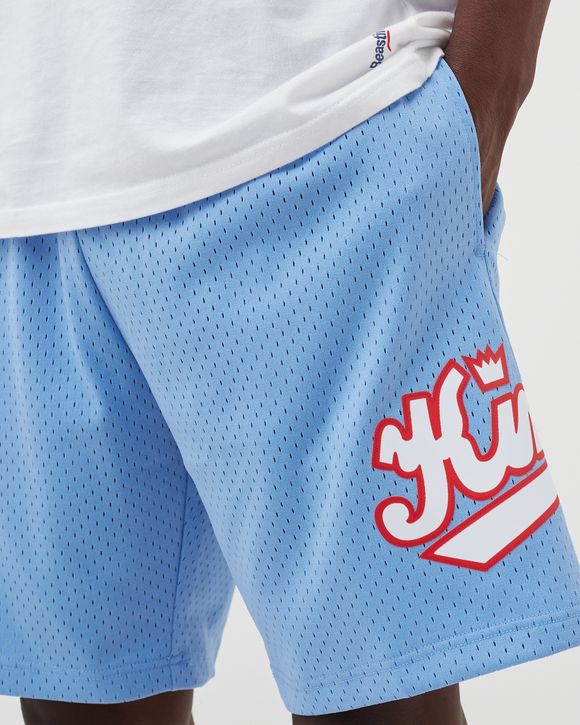 Mitchell & Ness NBA Swingman Shorts Dallas Mavericks Road 1998-99 Men Sport & Team Shorts Blue in Size:L