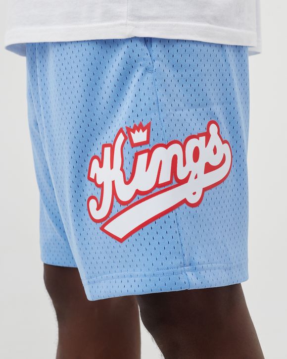 Mitchell & Ness Men's White and Light Blue Sacramento Kings 1985