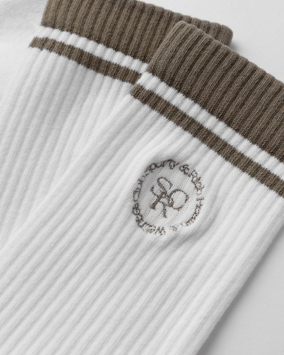 【Sporty＆Rich】関税込★SRHWC ローラーソックス - ホワイト Socks – Sporty & Rich