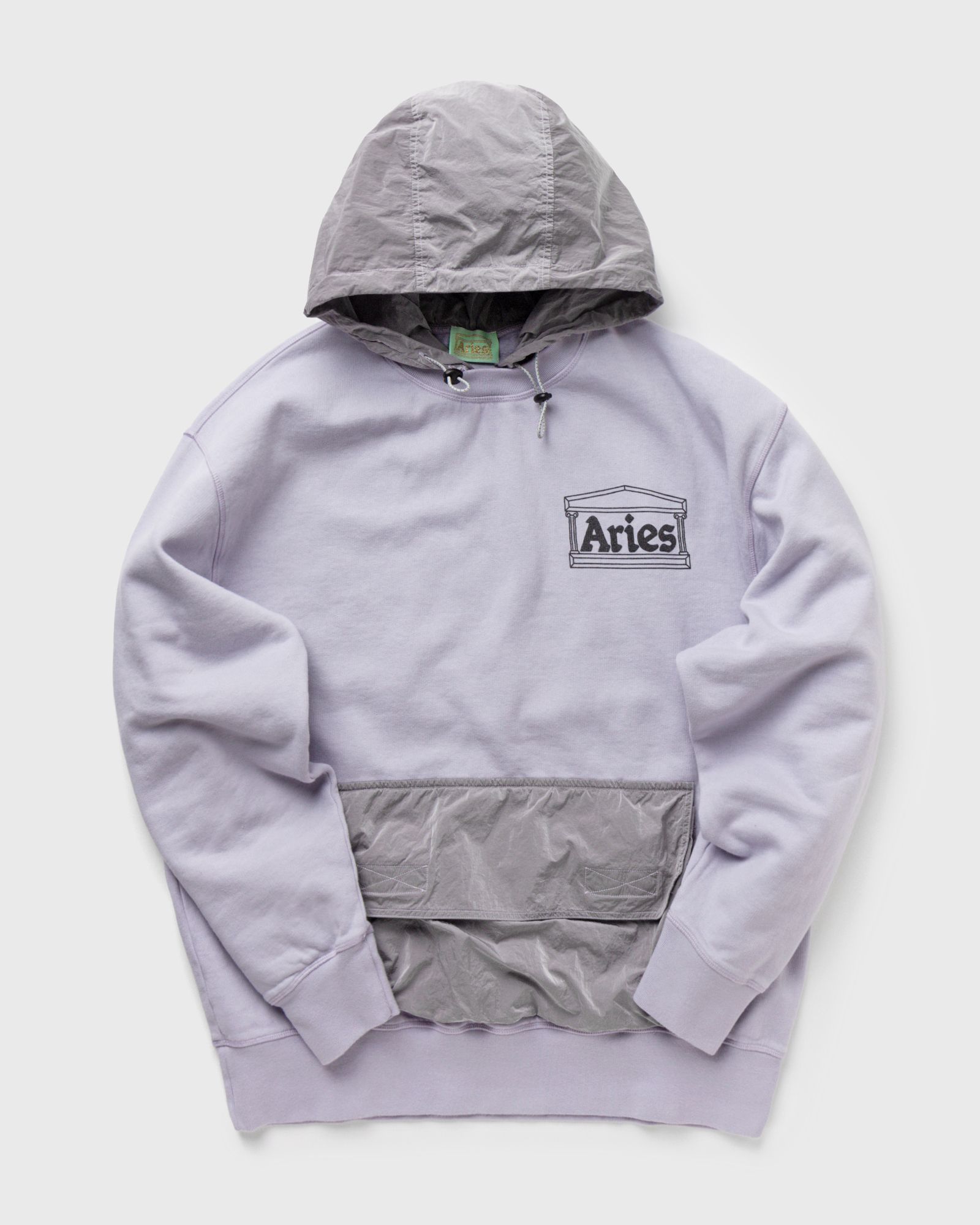 NYLON HYBRID HOODIE