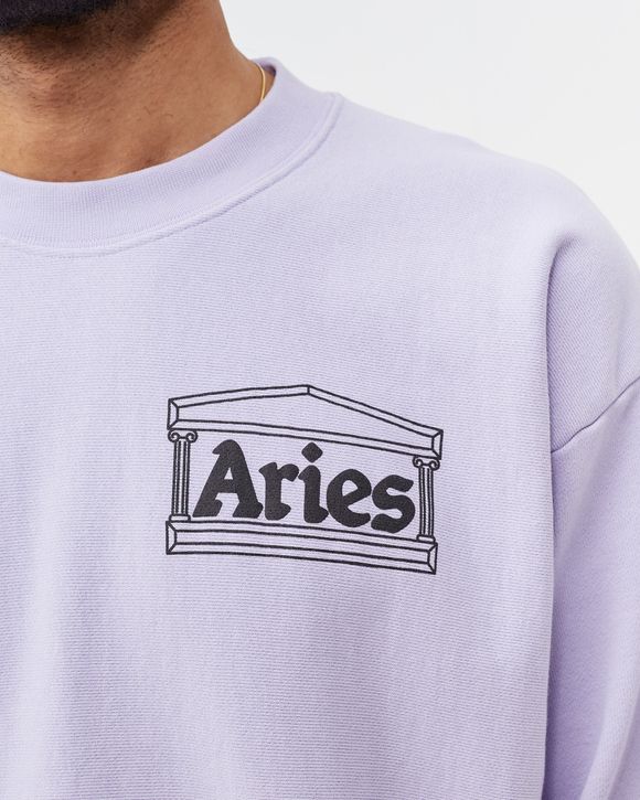 Purple Aries Arise Premium Temple Crewneck