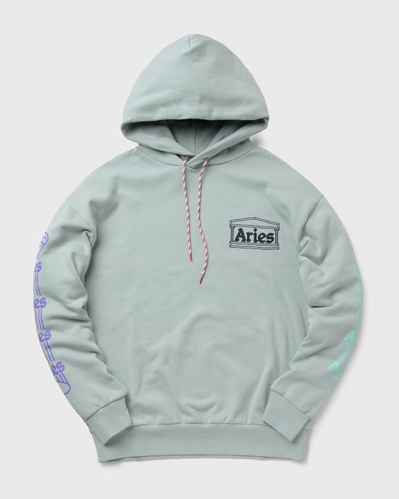 Aries Arise COLUMN HOODIE Green | BSTN Store