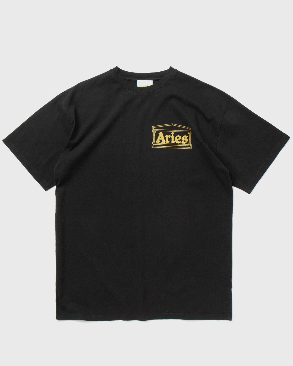 ★ARIES★ Premium Temple Man to Man Black FTAR20000BLK FTAR2 Temple SS Tee Black – Aries