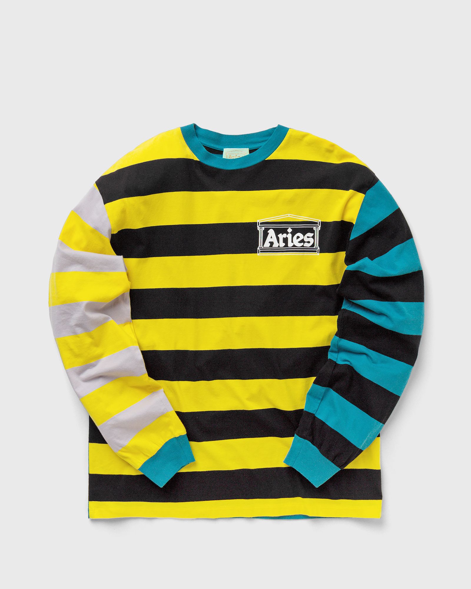 COLOUR BLOCKED STRIPED LONGSLEEVE