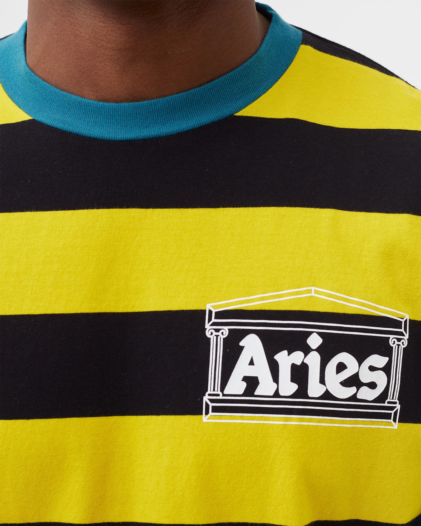 COLOUR BLOCKED STRIPED LONGSLEEVE